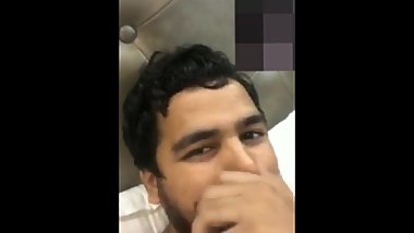 Horny Indian man show cock