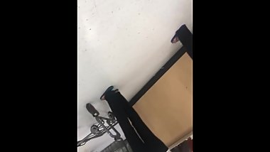 Candid Indian feet in Walmart