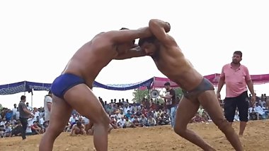 Indian Wrestler's hot ass