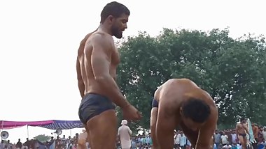 Indian Wrestler's hot ass