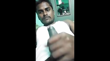 South indian guy showing dick and asshole