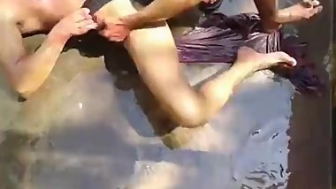 Indian boys playing nude