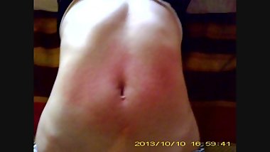 punishment & tortured Paula's belly because she is a bad and very sexy girl