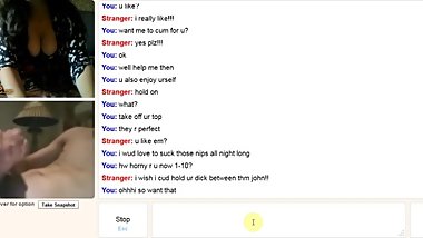 4. [Omegle] Indian chick gets her sweet tits out