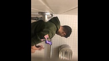 Caught hot Indian guy cuming