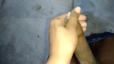 Indian boy masturbation in bathroom cumshot