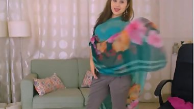 LittleTeenBB Riley striptease to just bra and panties, sexy tease