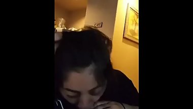 Desi Babe Gives a Nice Blowjob