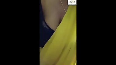 Hot & Sexy Indian Young Girl's Bigo Live Dance in Yellow Saree