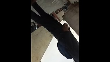 Punjabi guy start pissing n having huge erection