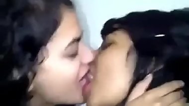 Hot Indian Lesbians Kiss