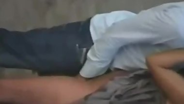 unexpected sex at industrial site