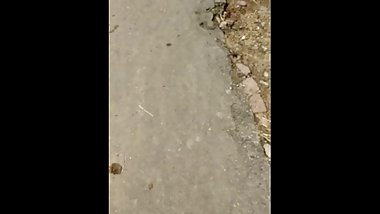 indian desi girl's very big ass walking