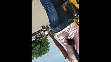 My beautiful indian Girlfriend's big ass with her class mate