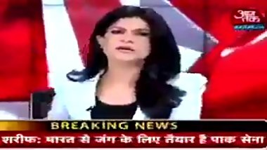 Anjana Om Kashyap  Aaj Tak