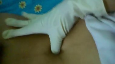 Bellybutton fingerfucking