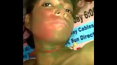 Burah na mano holi hai....Tight pussy girl fucked on office