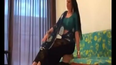 femdom feet licking mistress in traditional indian saree