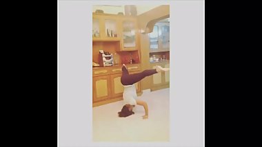 Stretching my pussy for sex(Morning Routine)